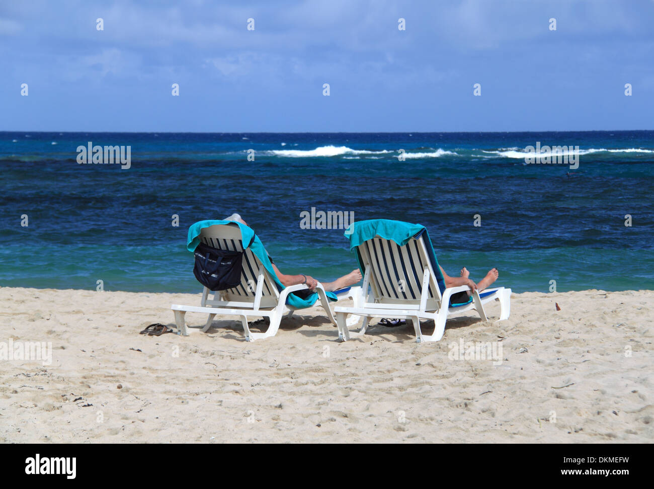 Arroyo Bermejo Beach al Breezes Resort, Playa Jibacoa, Mayabeque provincia, Cuba, il Mare dei Caraibi e America centrale Foto Stock