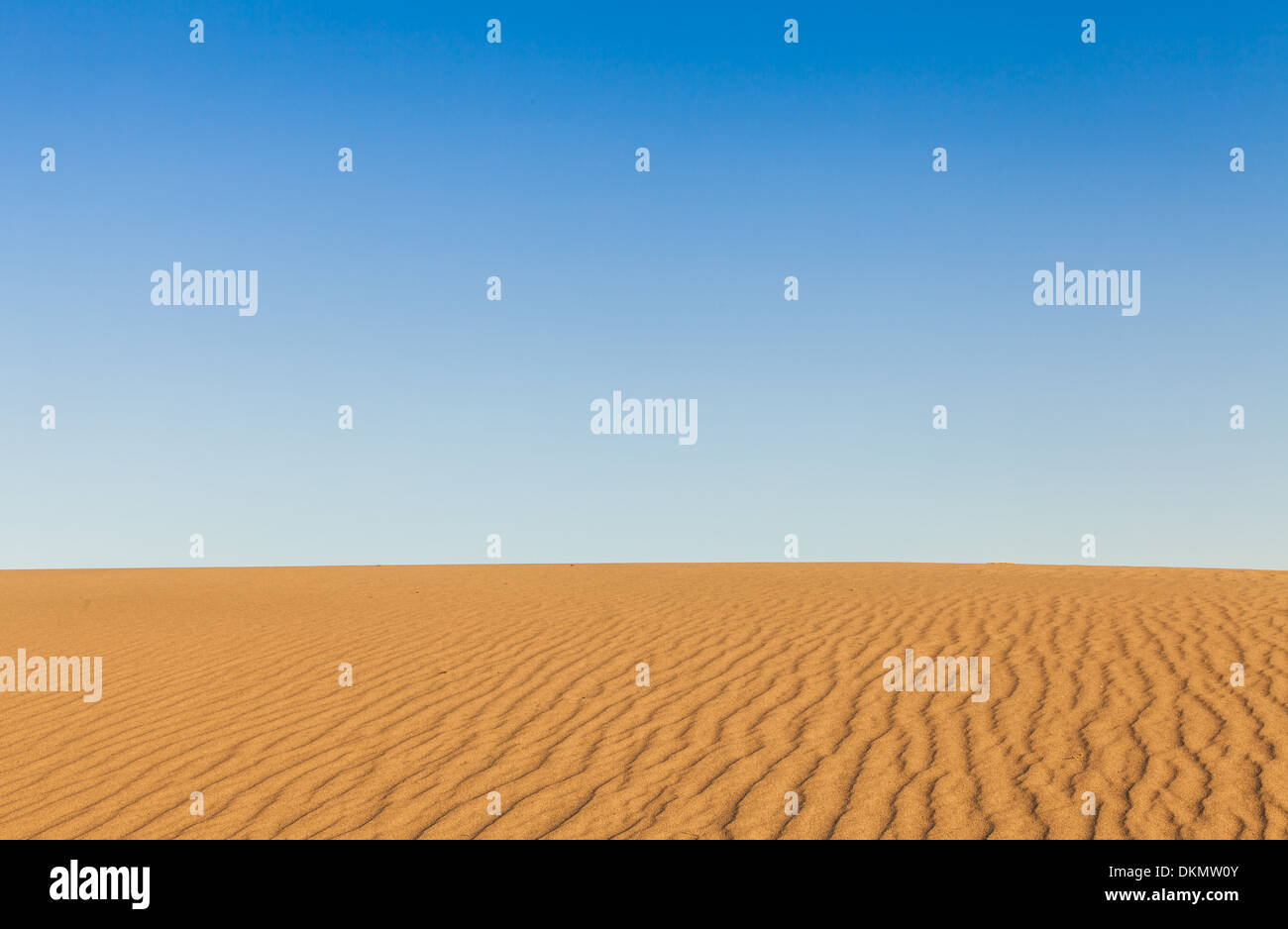 Le dune di sabbia di Mesquite piatto nella Valle della Morte nel deserto - California Foto Stock