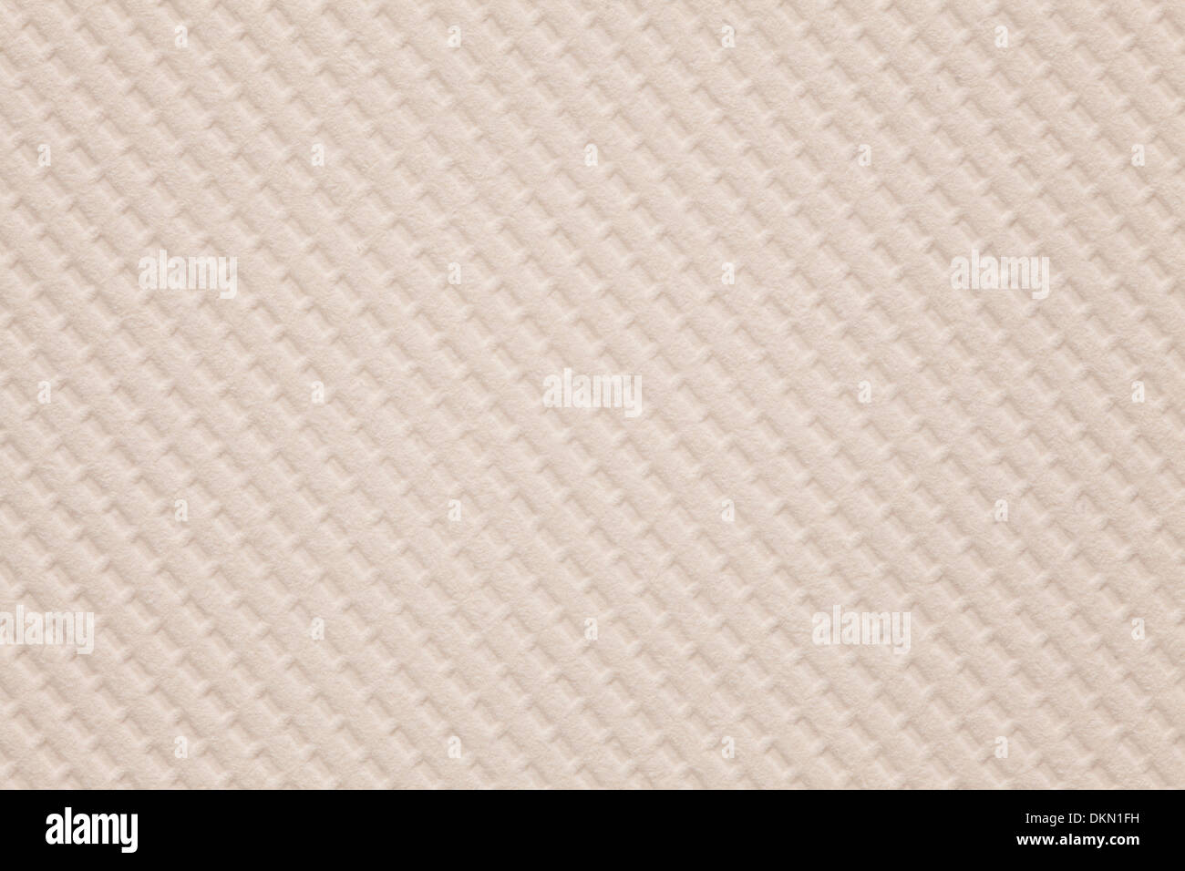 Ecru sfondo della carta o strisce inclinate pattern texture di cartone Foto Stock