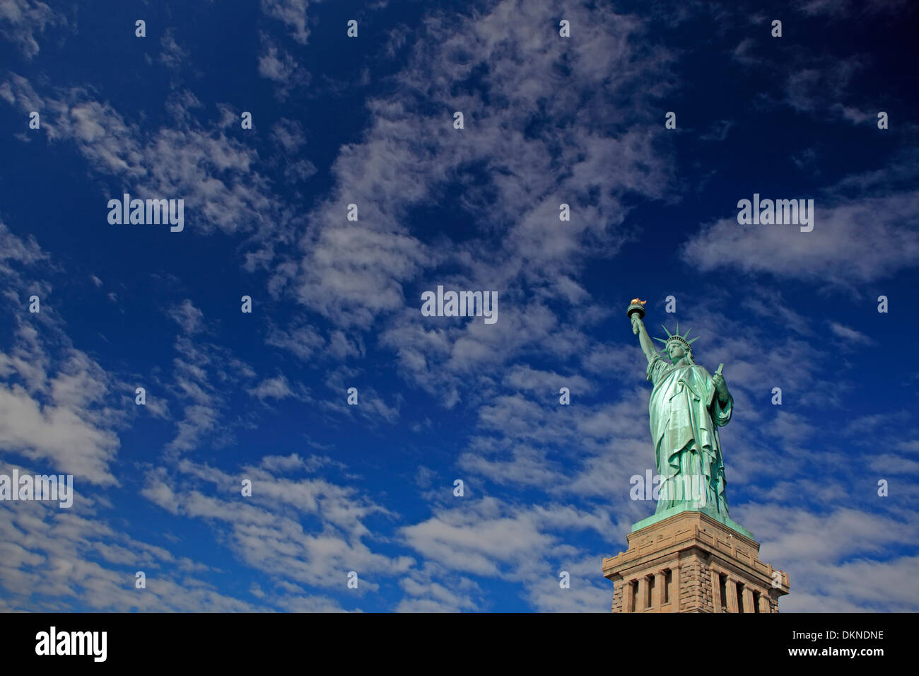 Statua della Libertà di New York City, Stati Uniti d'America Foto Stock