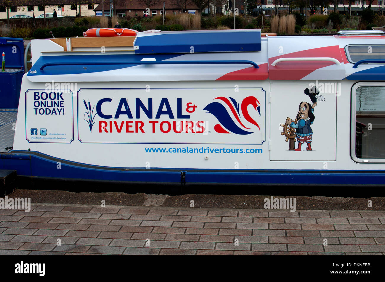 Tour in barca, Stratford-upon-Avon, Regno Unito Foto Stock
