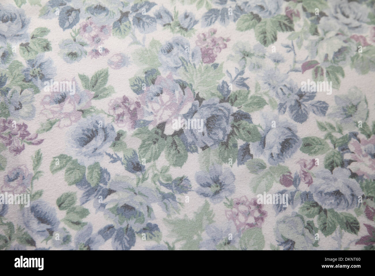 Il vecchio tessuto stampa dal 70s o 80s Foto Stock