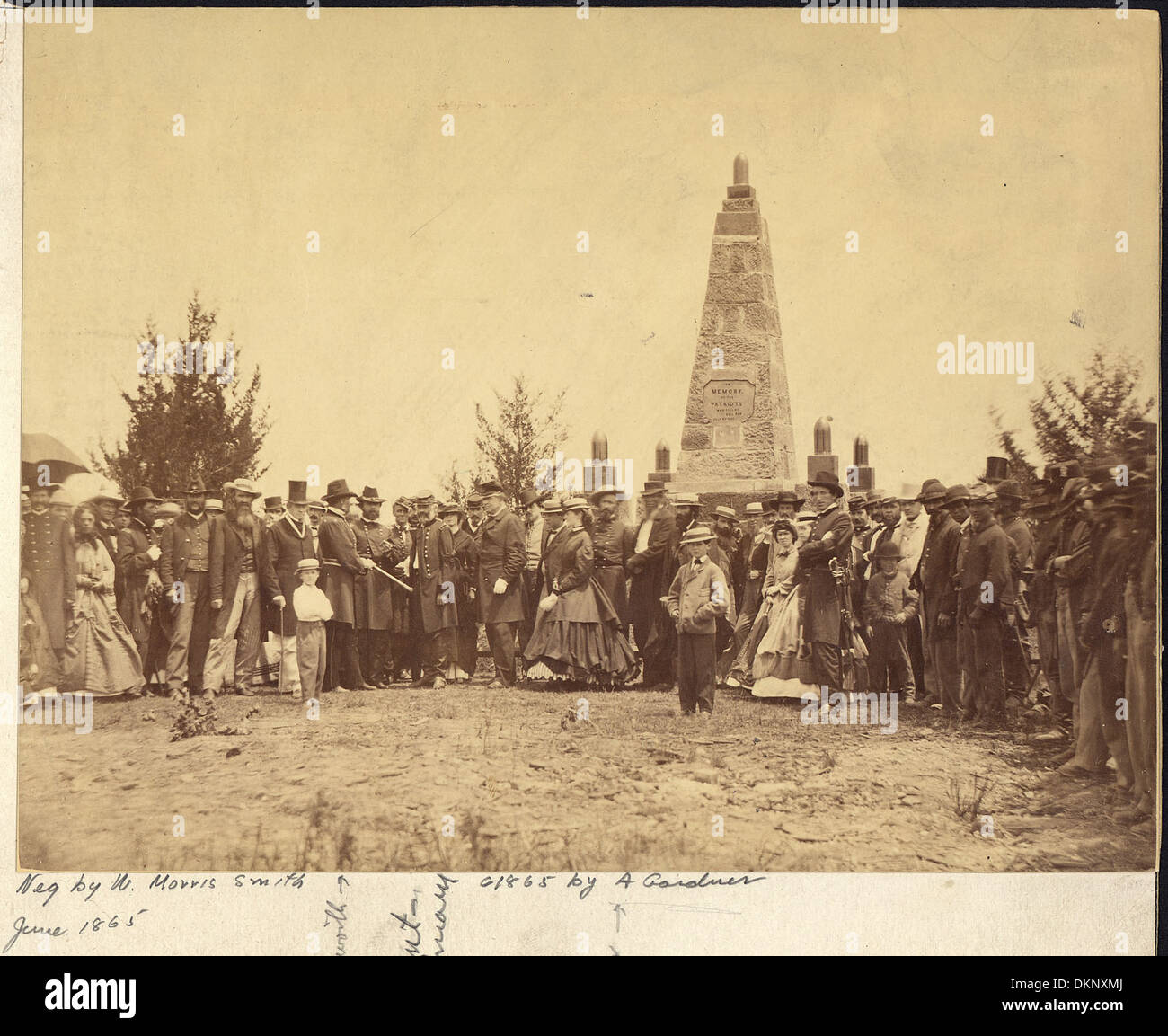 La dedica dei monumenti di Bull Run, Virginia, commemora lo storico campo di battaglia della Guerra civile dove si svolsero le battaglie chiave. L'evento onora i soldati e i momenti cruciali di questa significativa battaglia nella storia degli Stati Uniti. Foto Stock