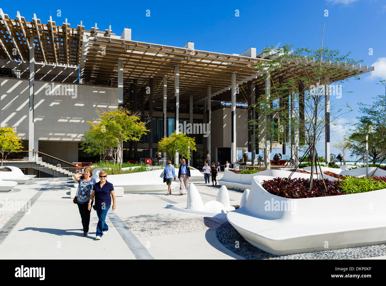 Il Perez Art Museum of Miami (PAMM), Museum Park, Miami, Florida, USA Foto Stock