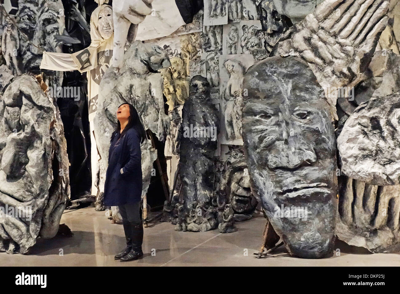 Queens Museum of Art di Flushing Meadows Park Foto Stock