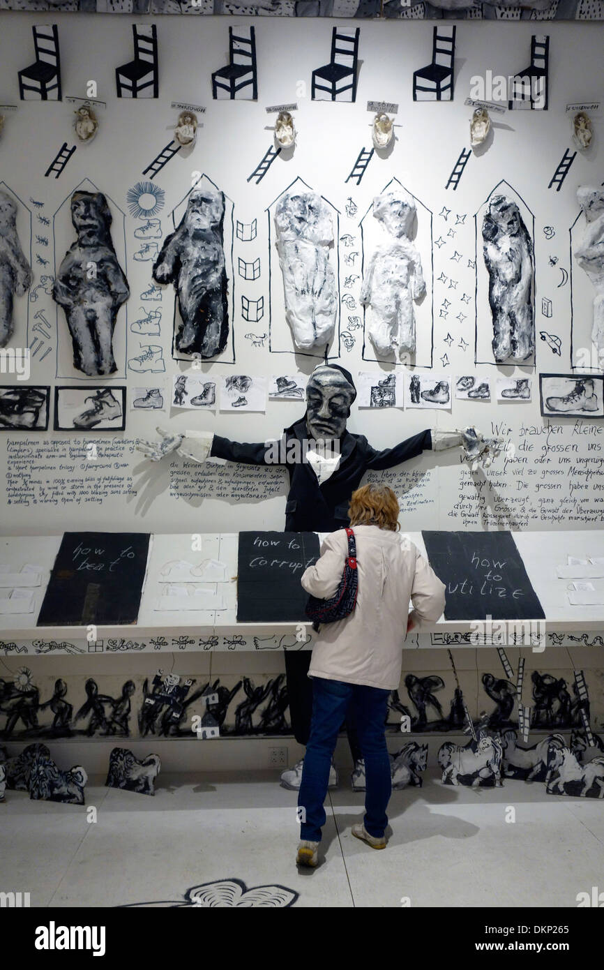 Queens Museum of Art di Flushing Meadows Park Foto Stock