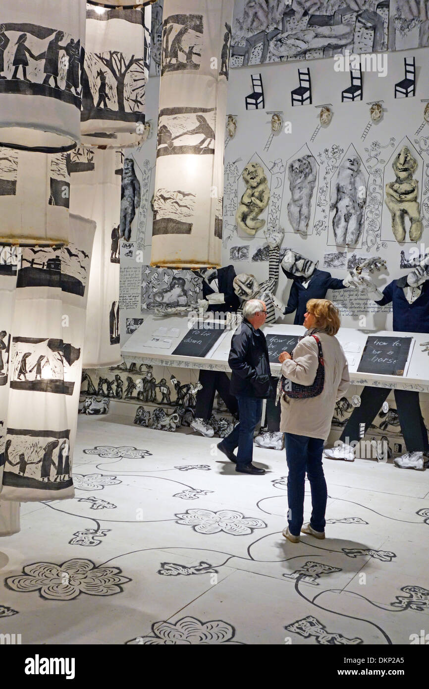 Queens Museum of Art di Flushing Meadows Park Foto Stock