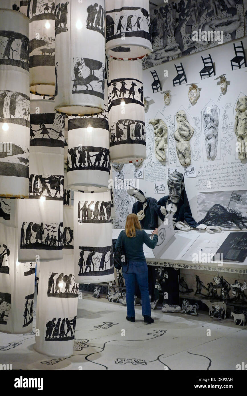 Queens Museum of Art di Flushing Meadows Park Foto Stock