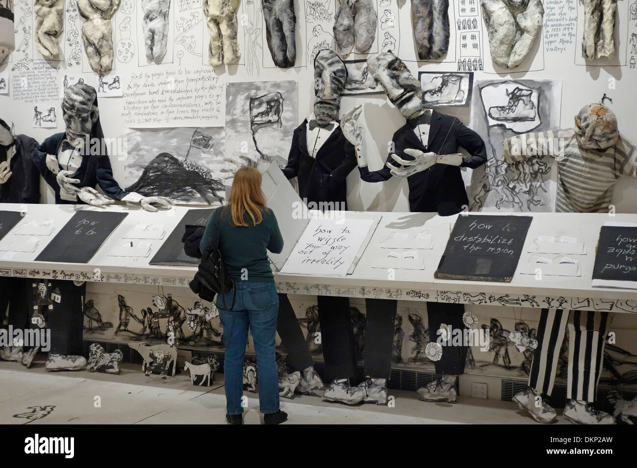 Queens Museum of Art di Flushing Meadows Park Foto Stock