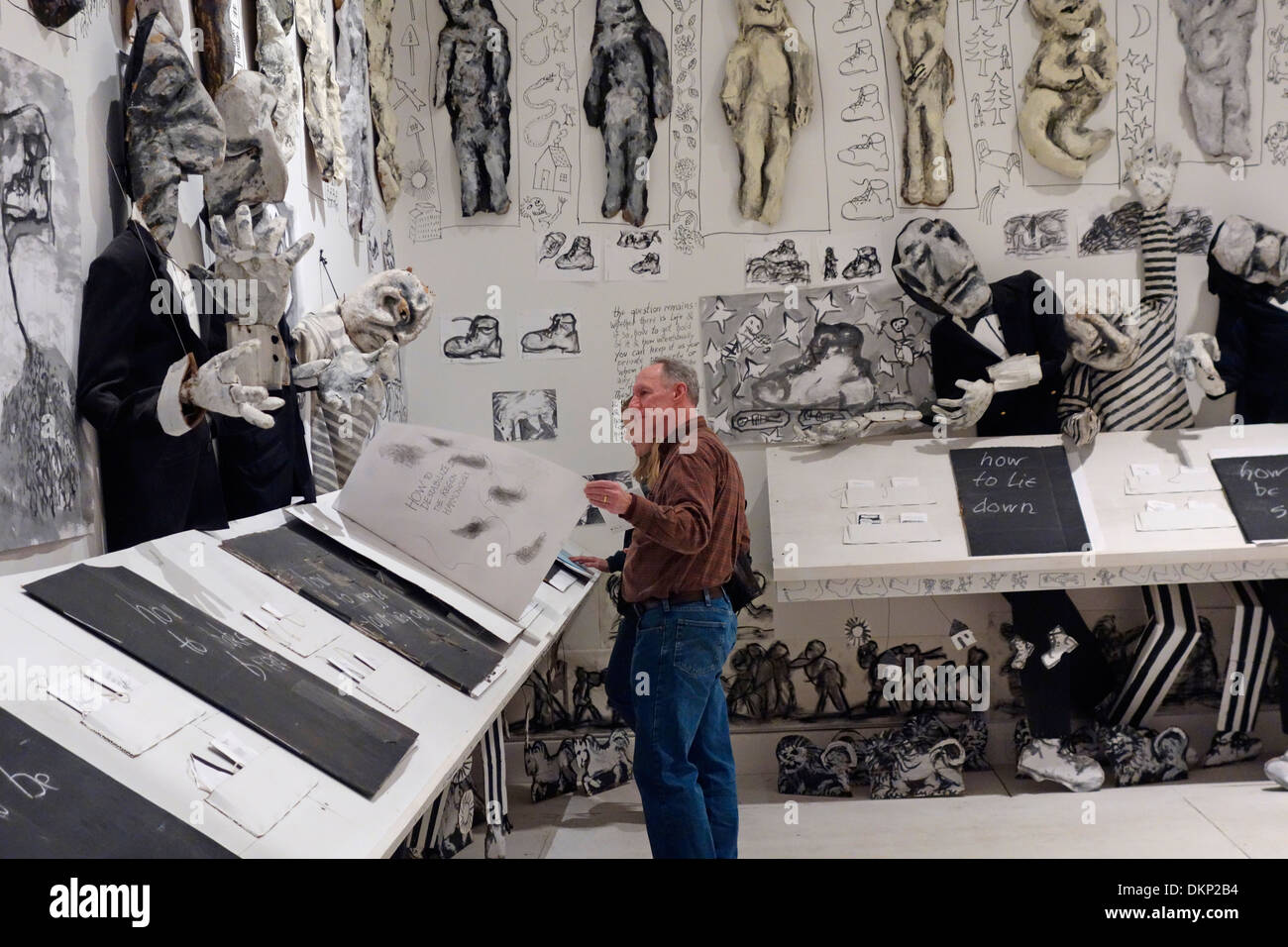 Queens Museum of Art di Flushing Meadows Park Foto Stock