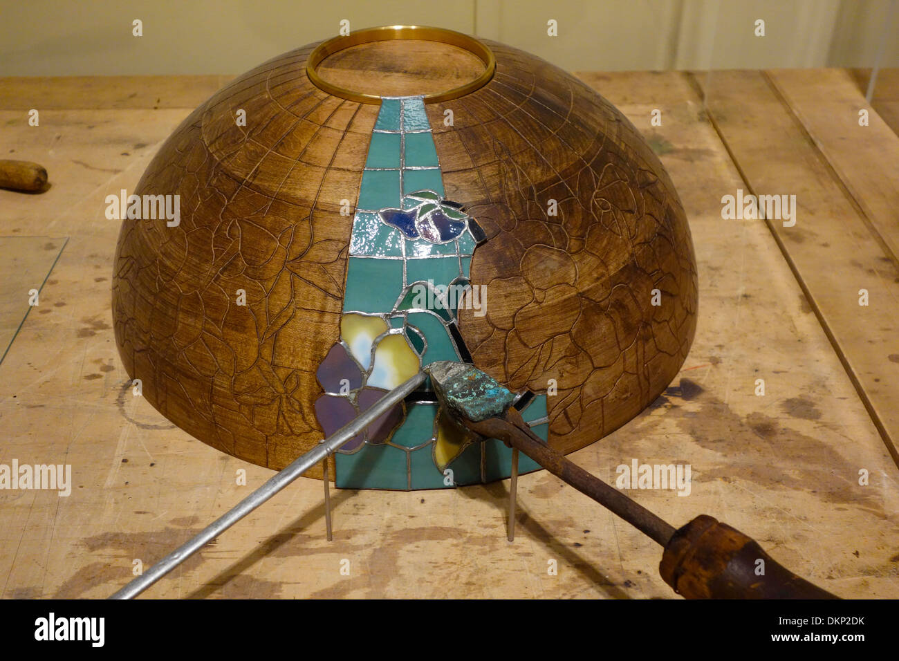 Queens Museum of Art di Flushing Meadows Park Foto Stock