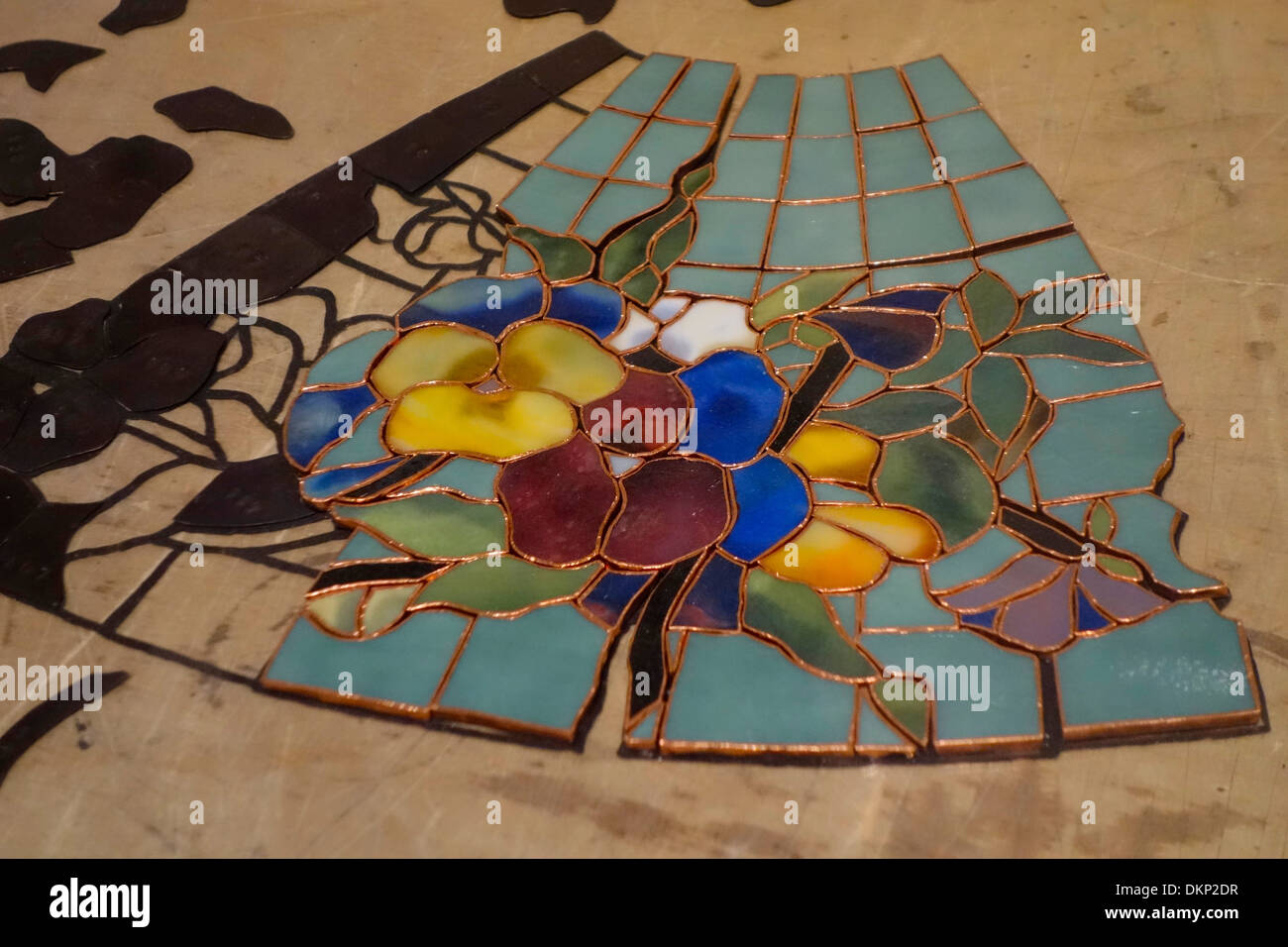 Queens Museum of Art di Flushing Meadows Park Foto Stock