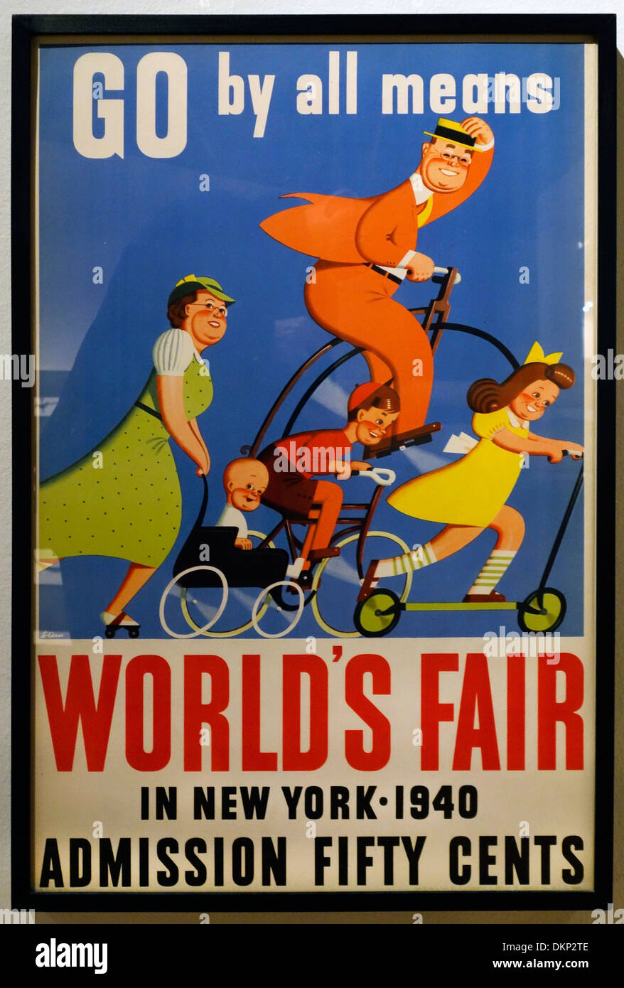 Queens Museum of Art di Flushing Meadows Park Foto Stock