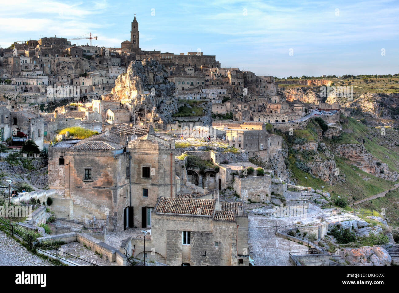 Sassi di Matera, Basilicata, Italia Foto Stock