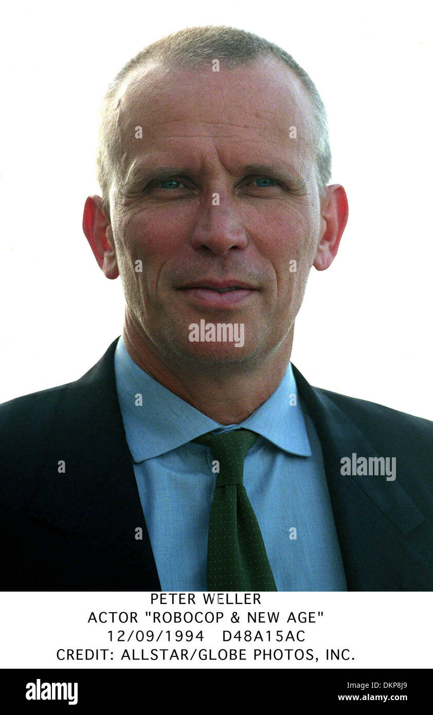 PETER WELLER.attore ''ROBOCOP & NEW AGE''.12/09/1994.D48A15AC.Credit: ALLSTAR/ Foto Stock