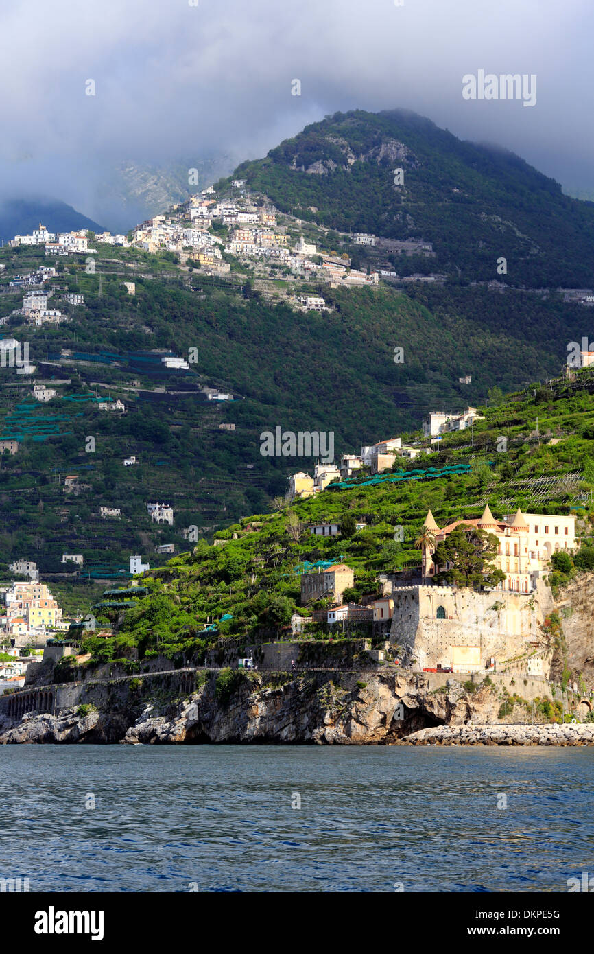 Costa di Amalfi, Campania, Italia Foto Stock