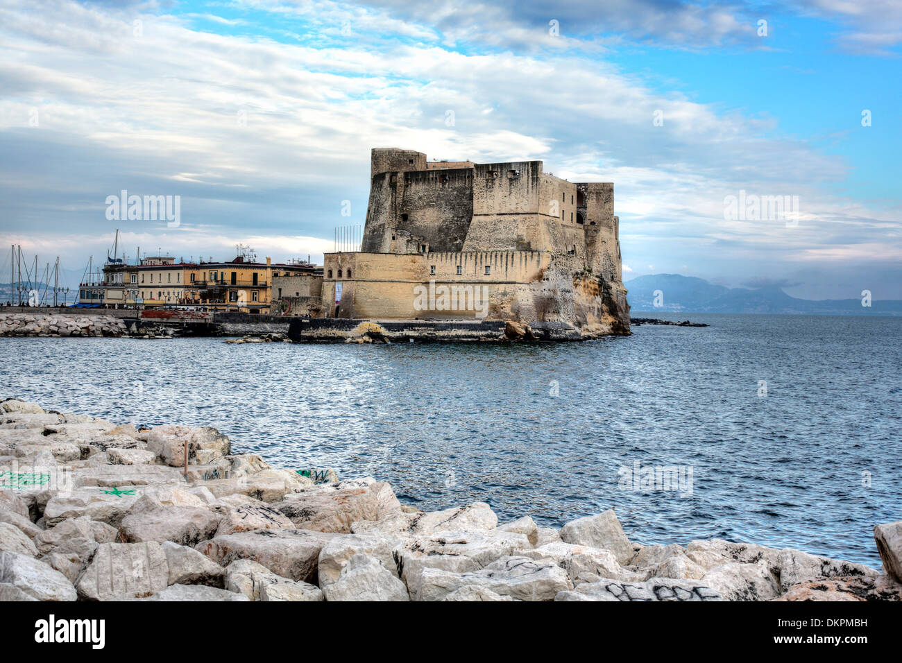 Castel dell'Ovo, Napoli, campania, Italy Foto Stock