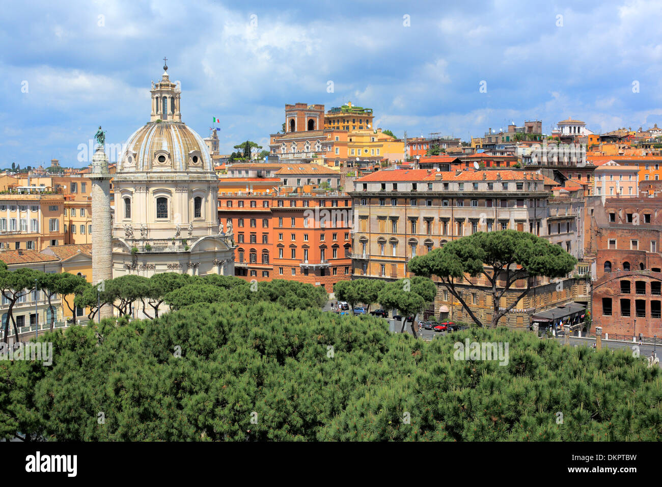La chiesa del Santissimo Nome di Maria al Foro Traiano (Santissimo Nome di Maria al Foro Traiano), Roma, Italia Foto Stock