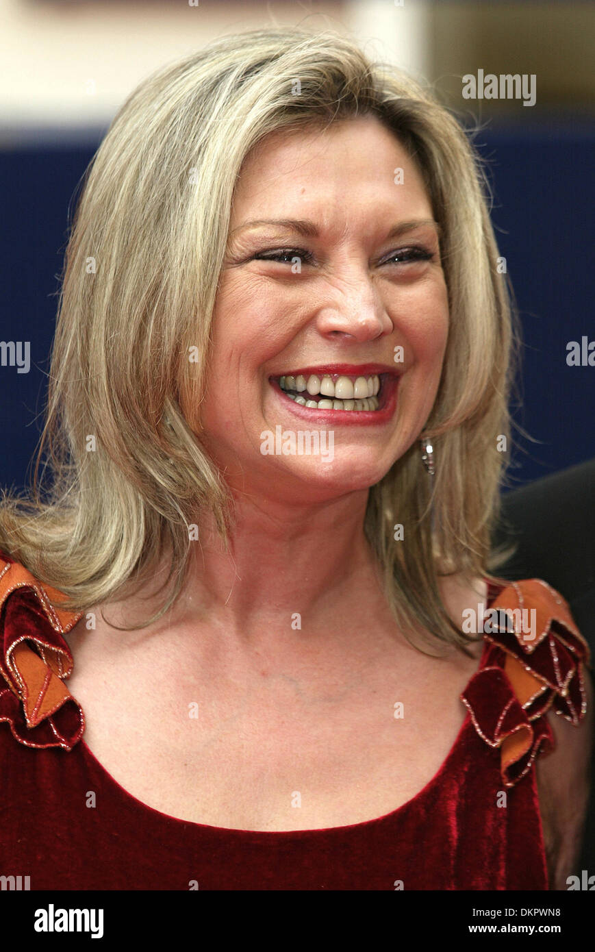 AMANDA REDMAN.attrice.DON, .Theatre Royal Drury Lane, LON.20/04/2002.DI1051 Foto Stock