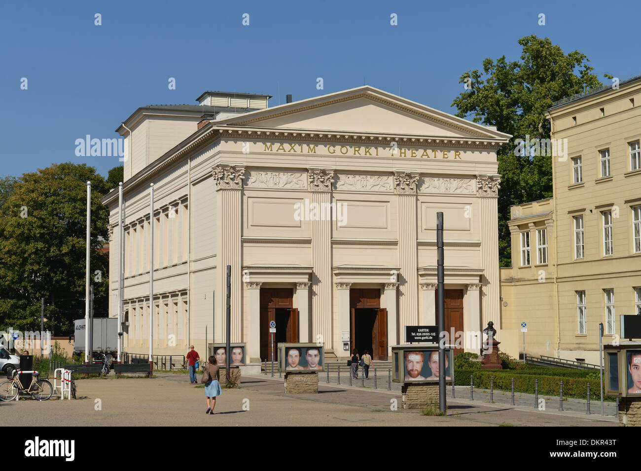 Maxim-Gorki-teatro, Am Festungsgraben, nel quartiere Mitte di Berlino, Deutschland Foto Stock