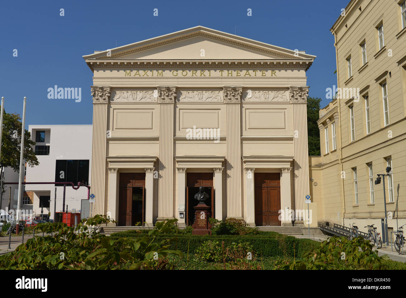 Maxim-Gorki-teatro, Am Festungsgraben, nel quartiere Mitte di Berlino, Deutschland Foto Stock