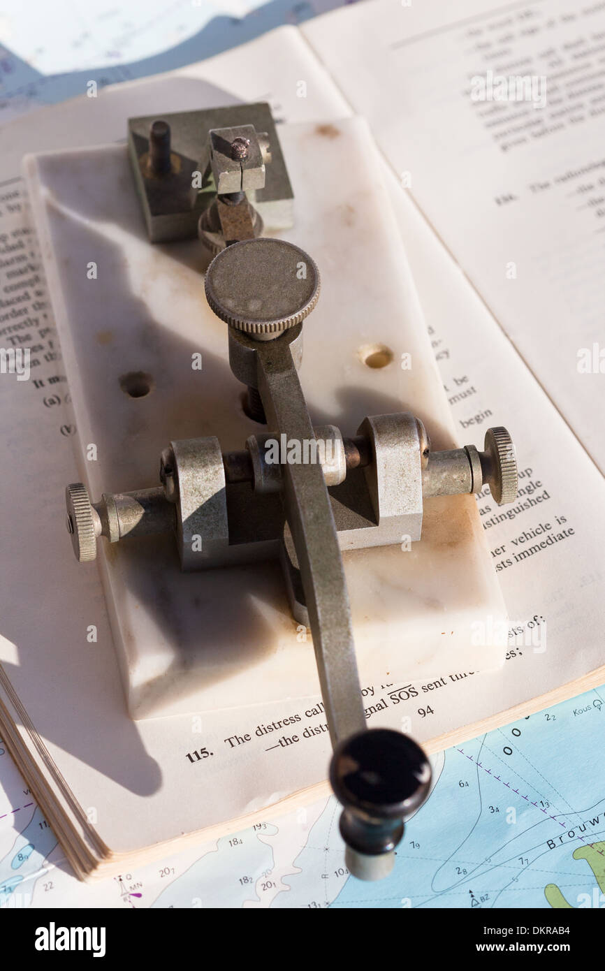 Chiave Morse In Lega Alluminio - Portatile Per Radioamatori E Telegrafia - Foto 3