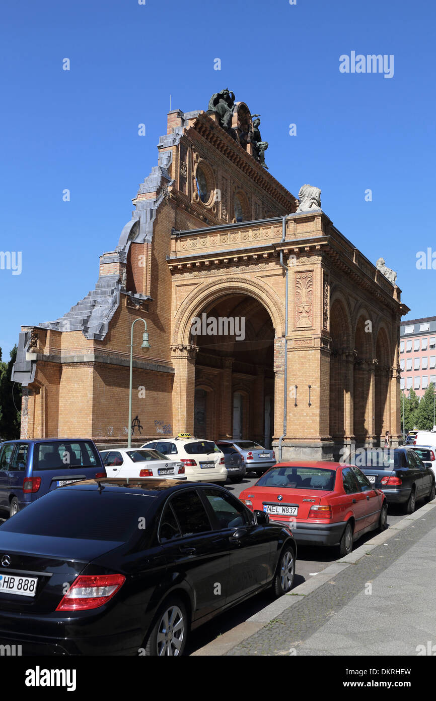 Berlin Anhalter Bahnhof Foto Stock