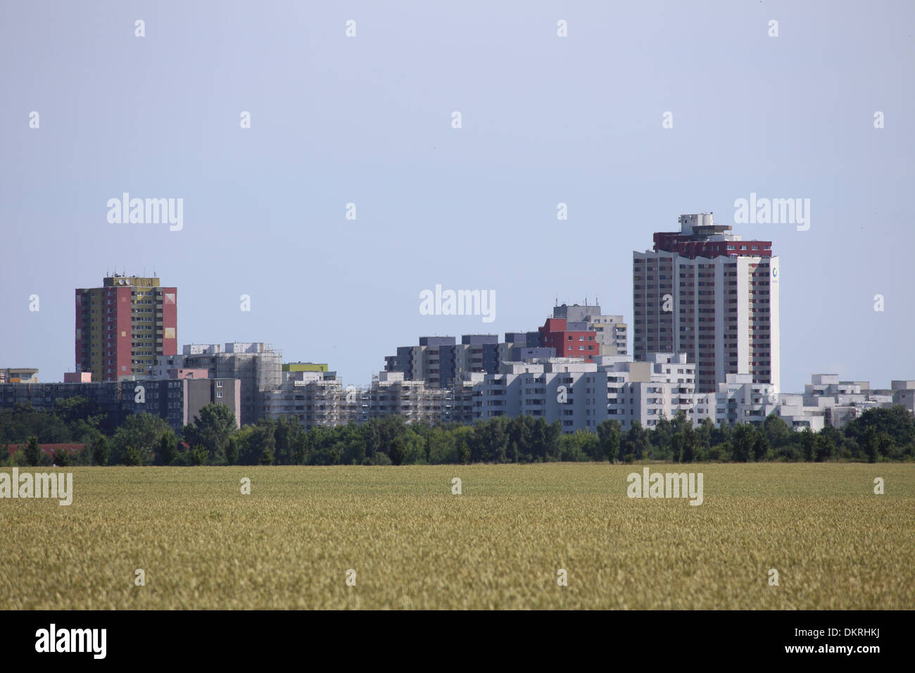 Gropiusstadt Berlino Foto Stock