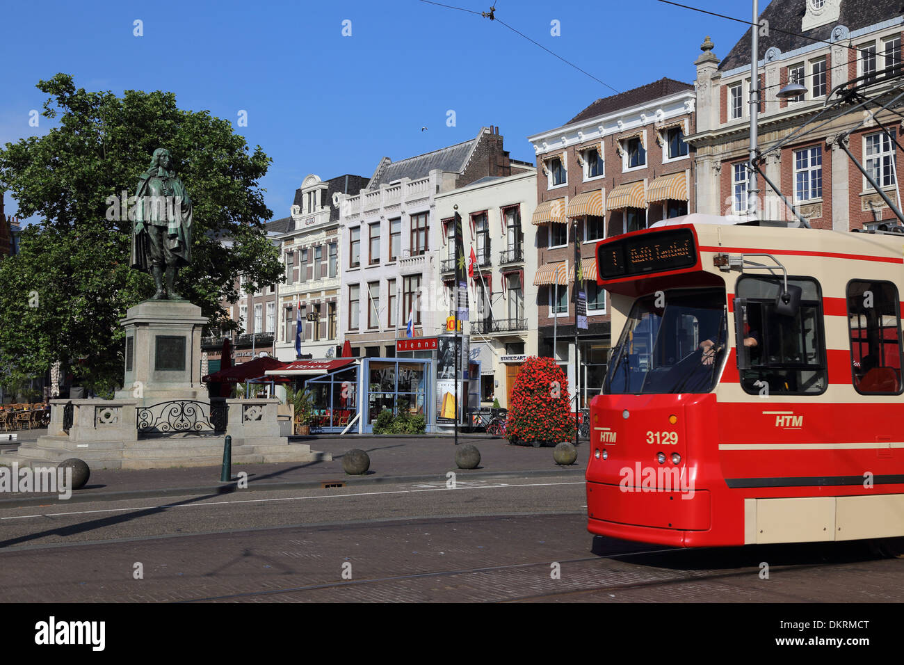 Den Haag Plaats Johan de Witt Denkmal Foto Stock