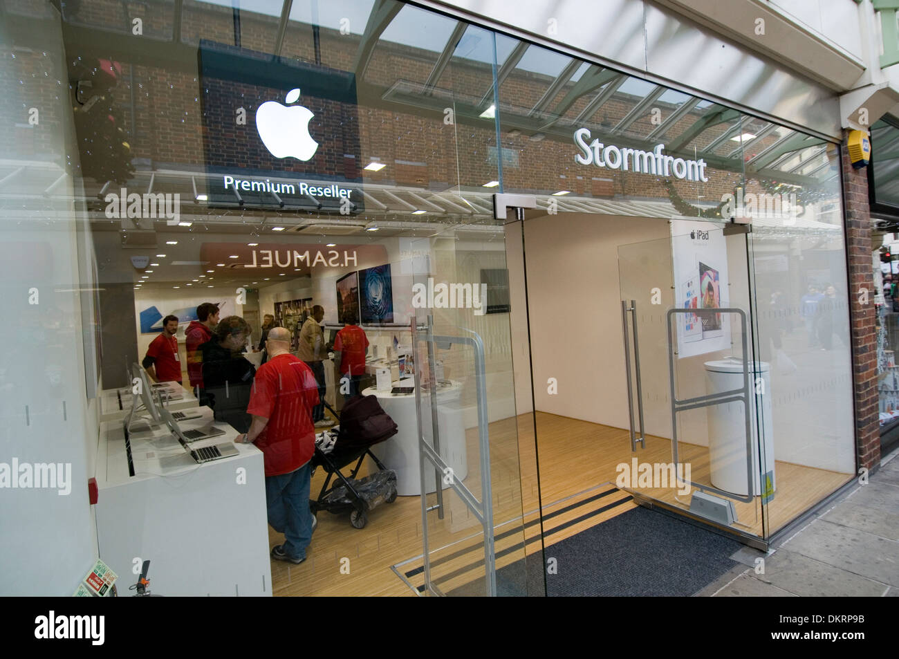 Il rivenditore Apple computer memorizza periti esperti iphone memorizza i telefono rivenditore al dettaglio rivenditori approvati i pod ipod ipad Foto Stock
