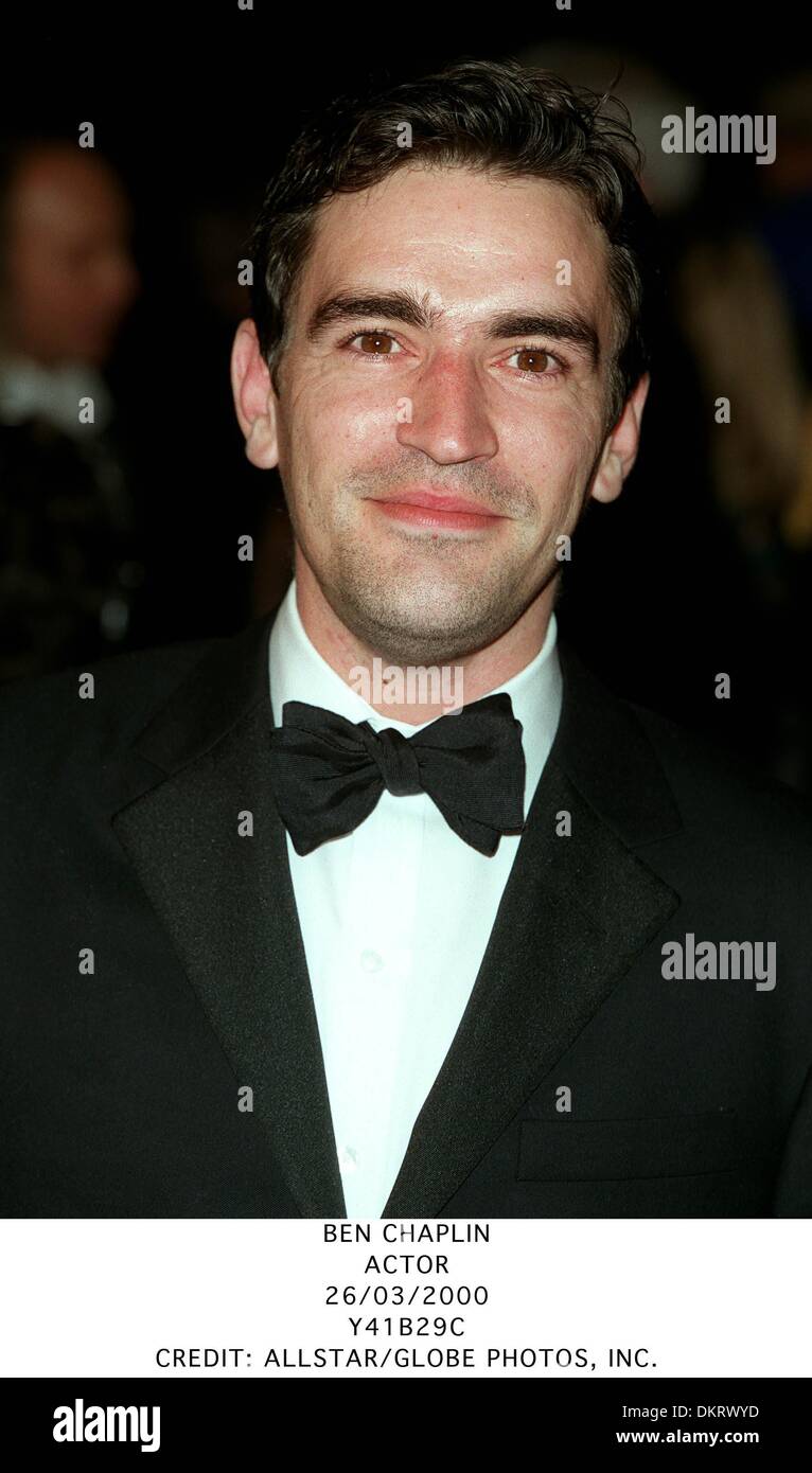 Mar 26, 2000 - BEN CHAPLIN.attore.26/03/2000.Y41B29C.CREDITO:(Immagine di credito: © Globo foto/ZUMAPRESS.com) Foto Stock