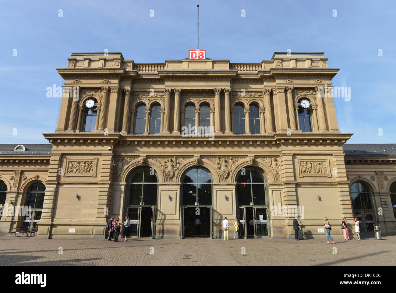 Hauptbahnhof, Mainz, Renania-Palatinato, Deutschland Foto Stock