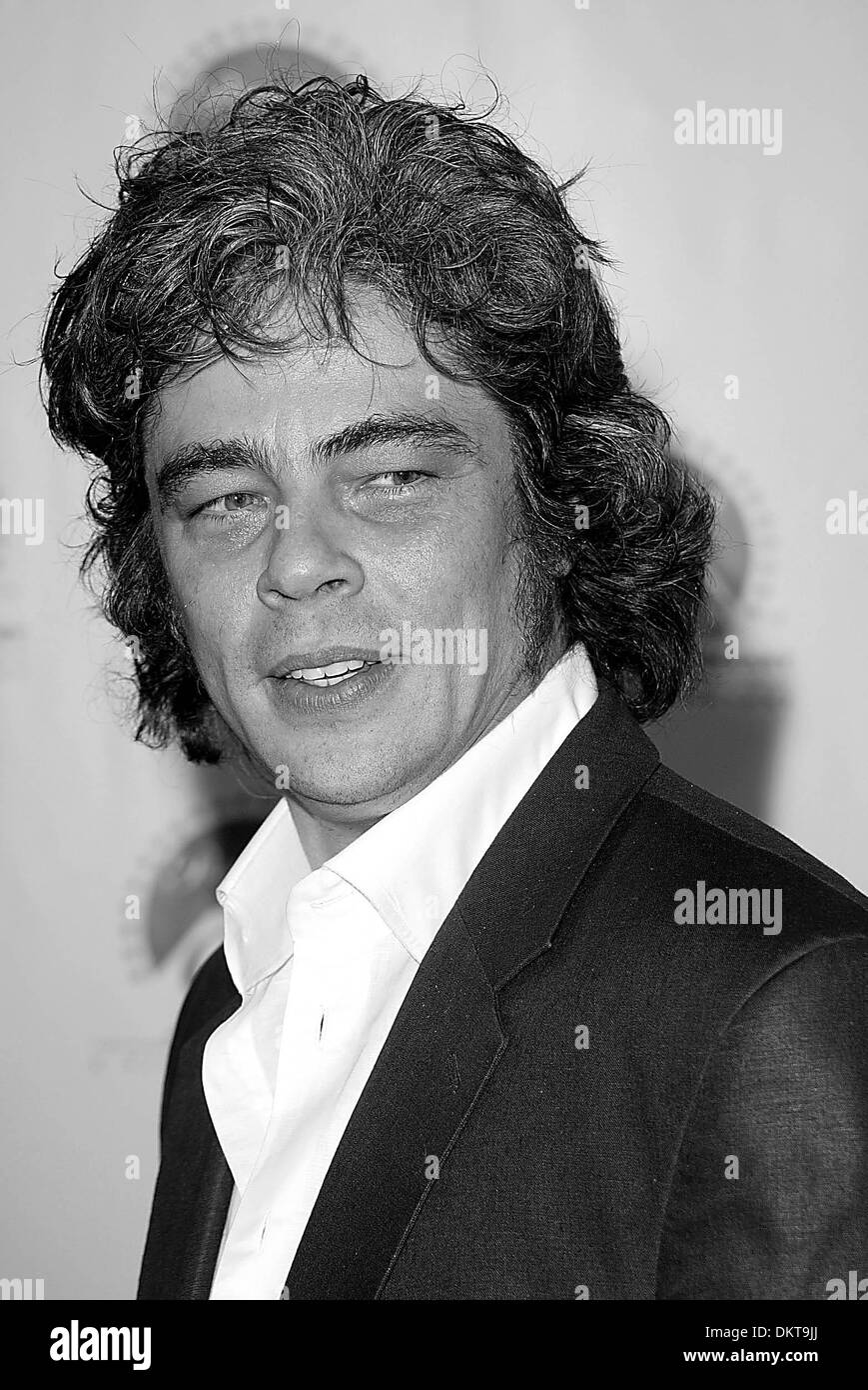 BENICIO DEL TORO.attore.LOS ANGELES, Stati Uniti d'America.Paramount Studios di Hollywood,.14/07/2002.LAB6148. Foto Stock