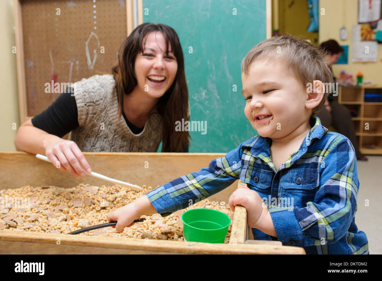 scuola materna Foto Stock