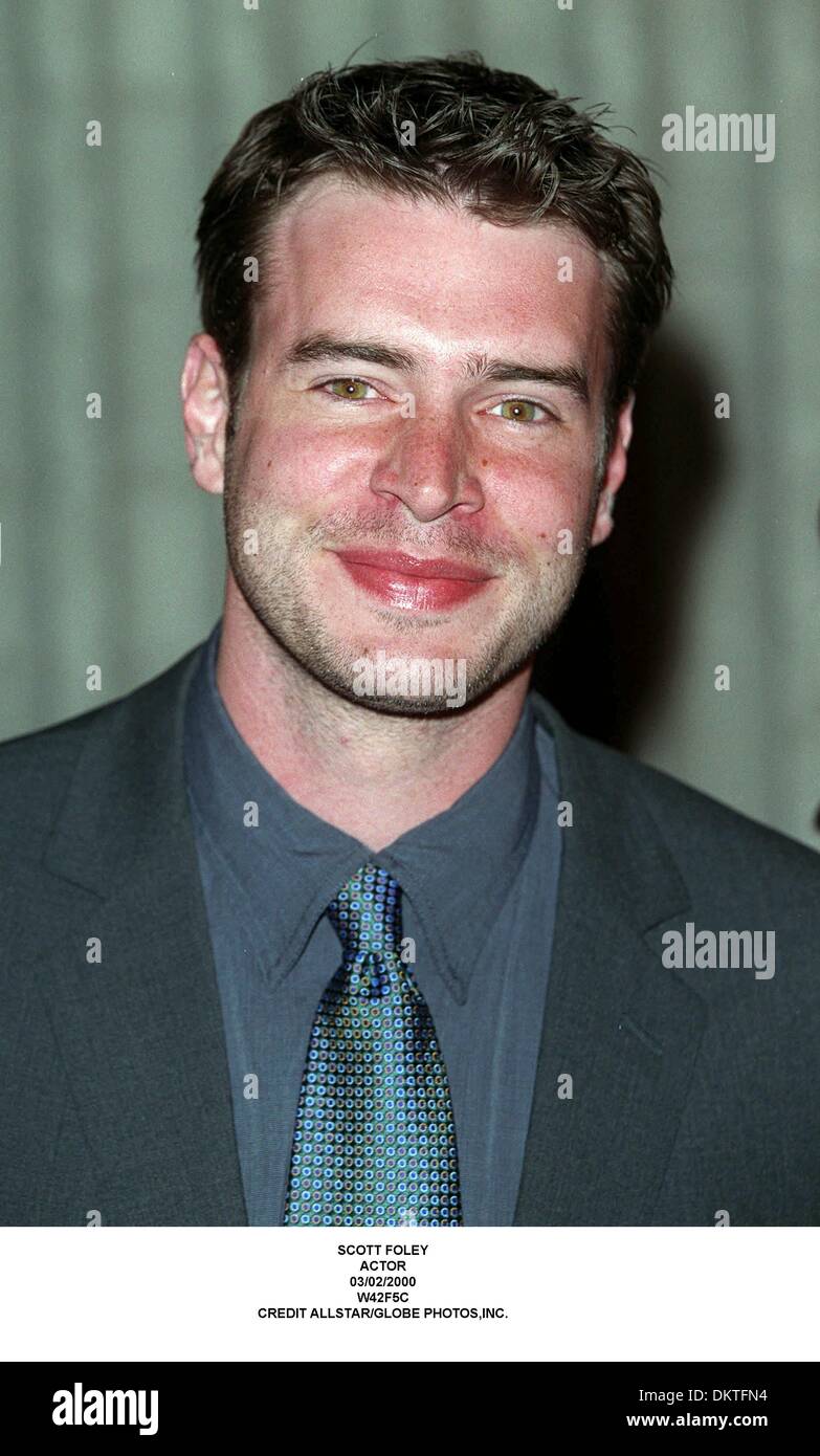 Febbraio 3, 2000 - SCOTT FOLEY.attore.03/02/2000.W42F5C.Credito Credito (Immagine: © Globo foto/ZUMAPRESS.com) Foto Stock