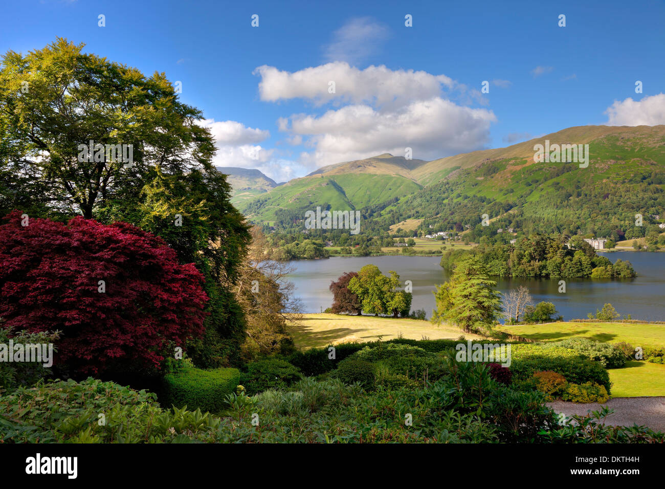 Grasmere, nel distretto del lago, Cumbria, Inghilterra. Foto Stock