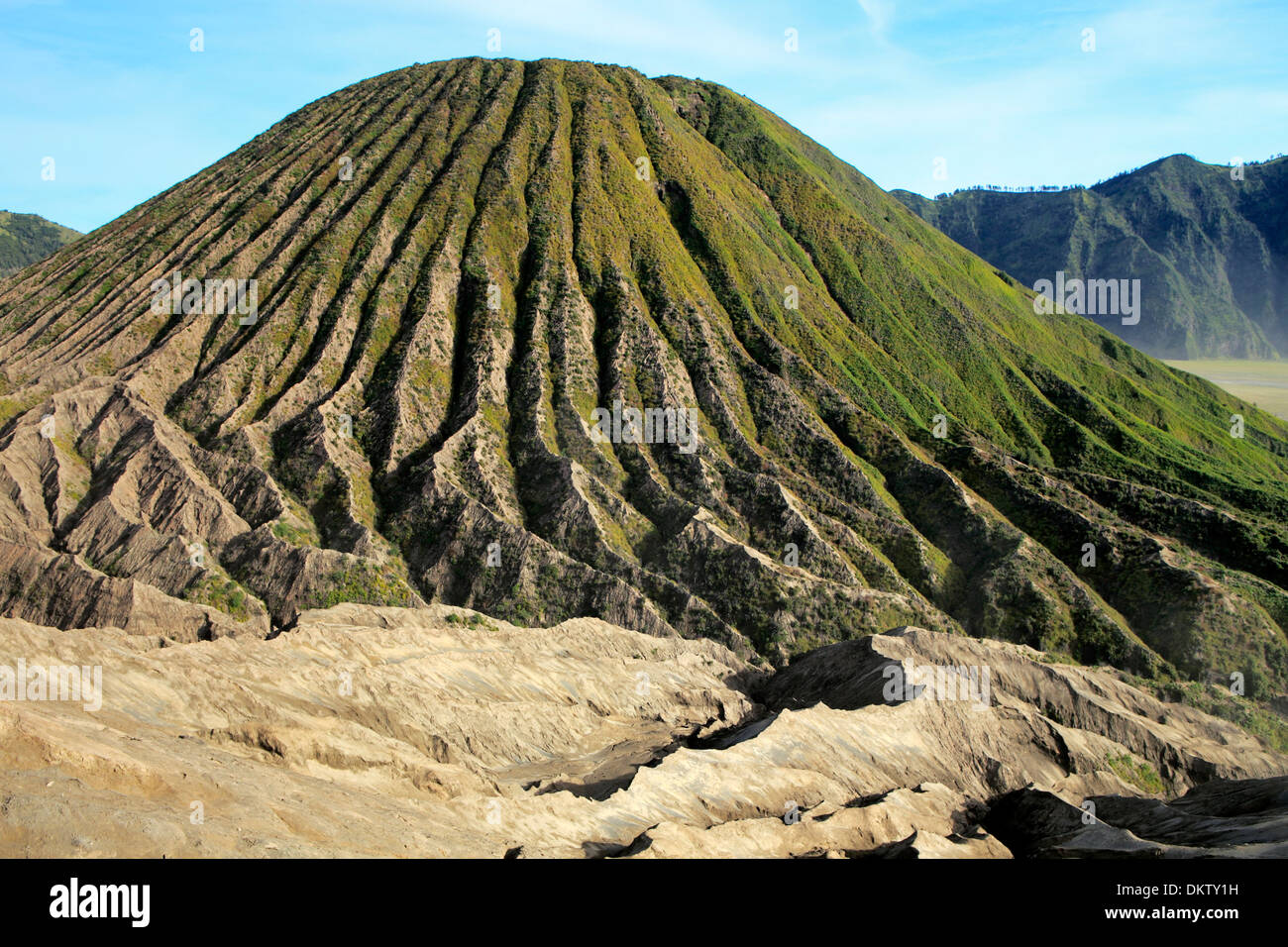 Batok montagna, Bromo Tengger Semeru National Park, Java, Indonesia Foto Stock