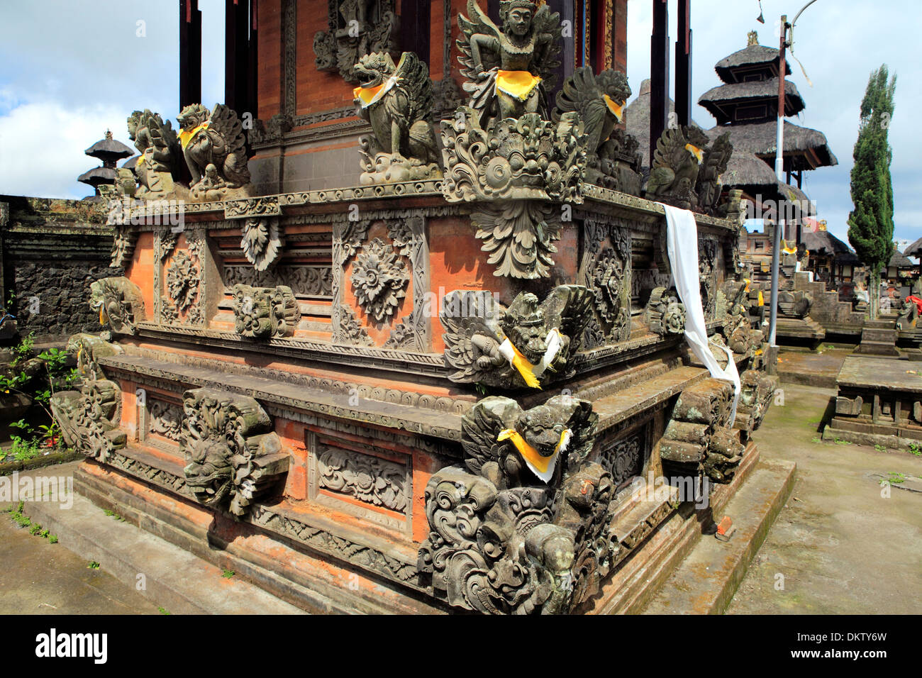 Pura Ulun Danu Batur tempio, Kintamani, Bali, Indonesia Foto Stock