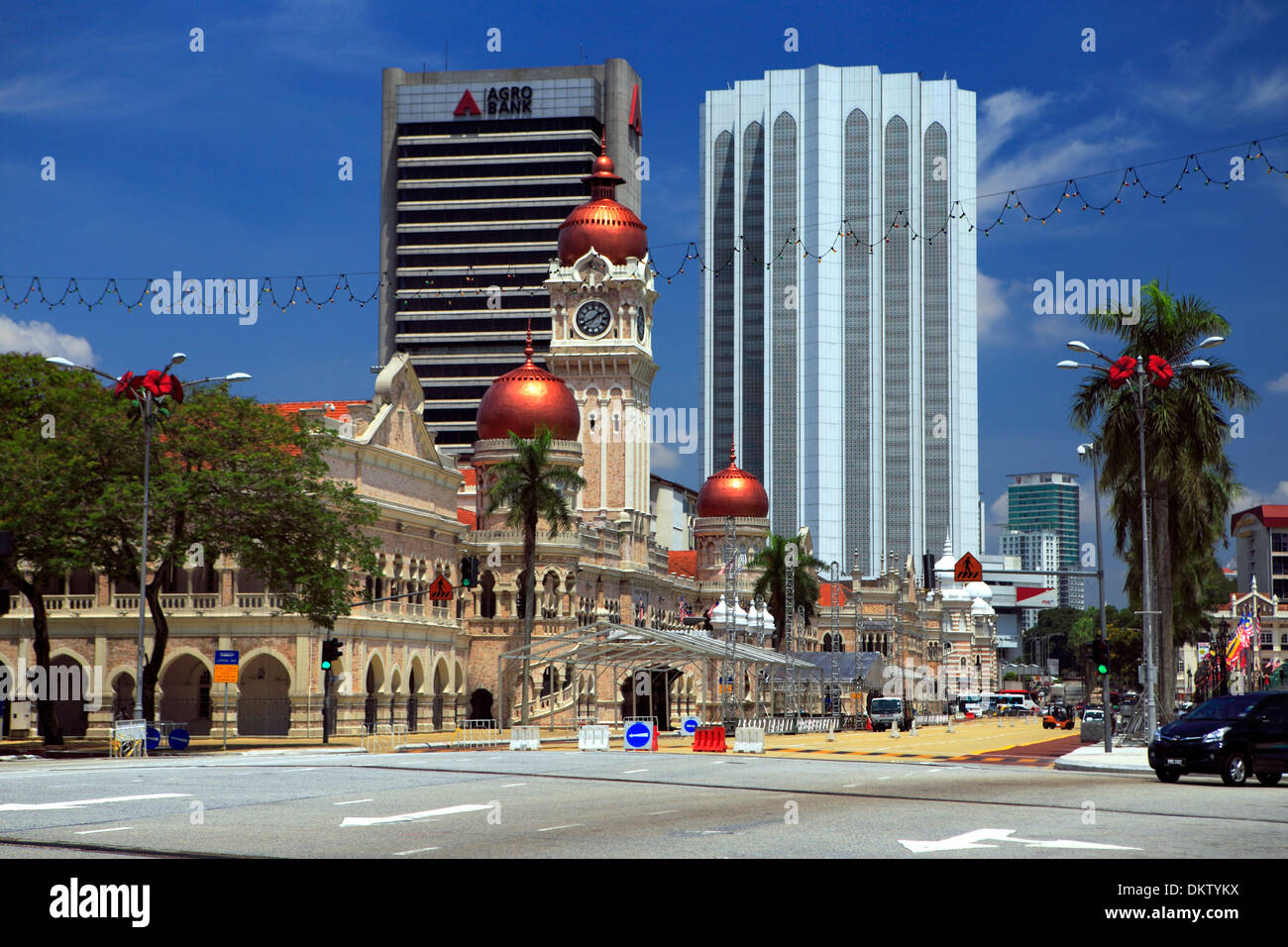 Palazzo Sultano Abdul Samad, Merdeka Square, Kuala Lumpur, Malesia Foto Stock