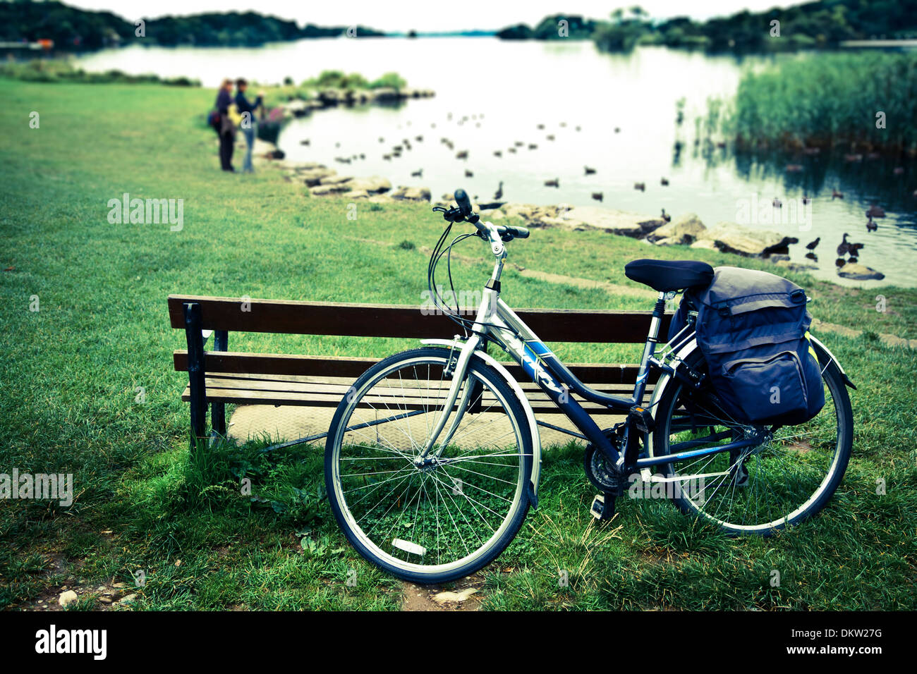 Leane Lago. Parco Nazionale di Killarney. Contea di Kerry, Irlanda, Europa. Foto Stock