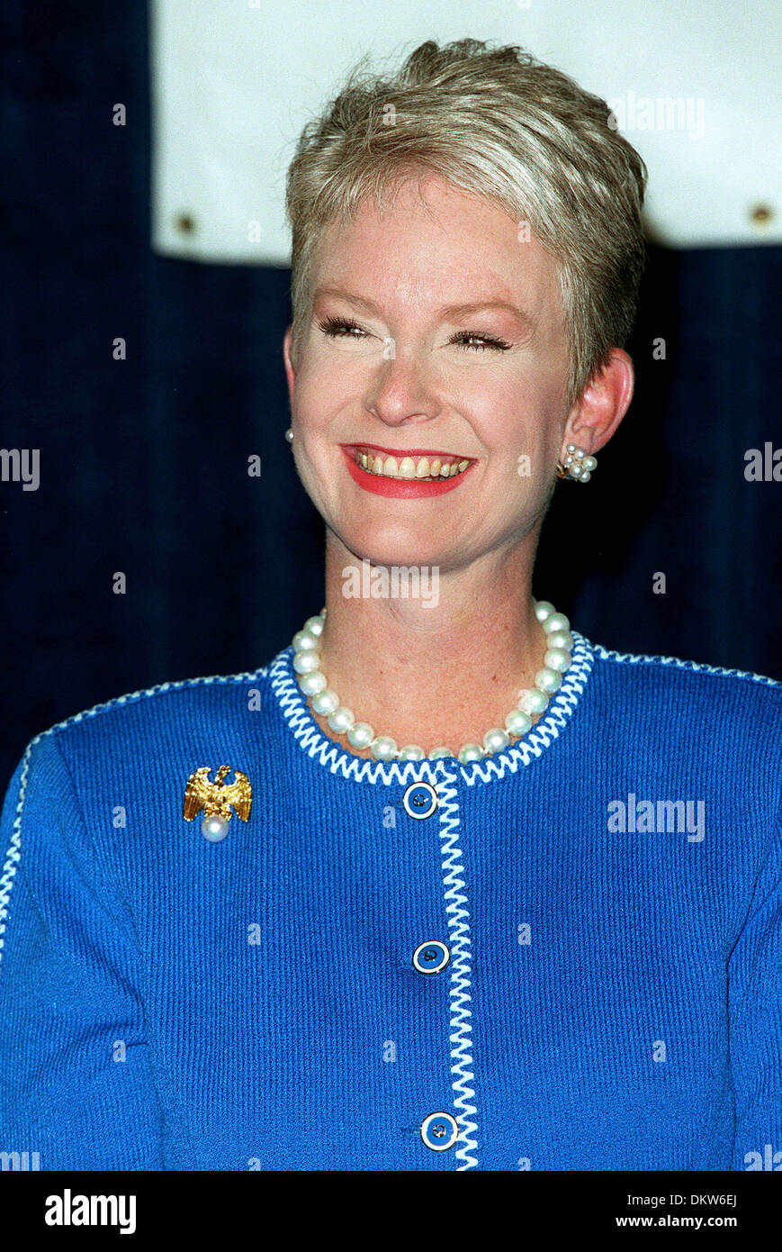 CINDY MCCAIN.moglie di John Mccain.22/02/2000.U5A21 Foto Stock