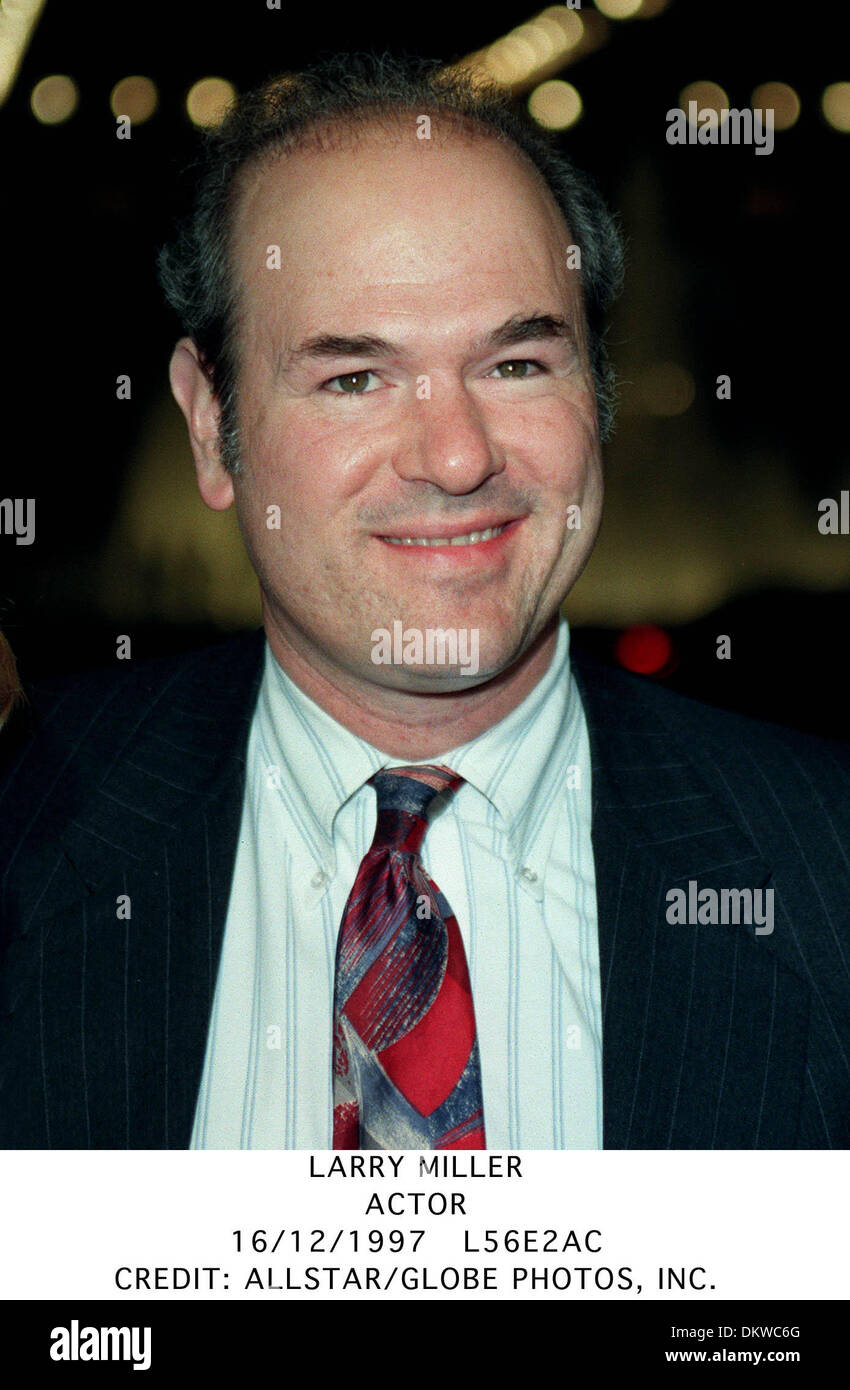 LARRY MILLER.attore.16/12/1997.L56E2AC. Foto Stock