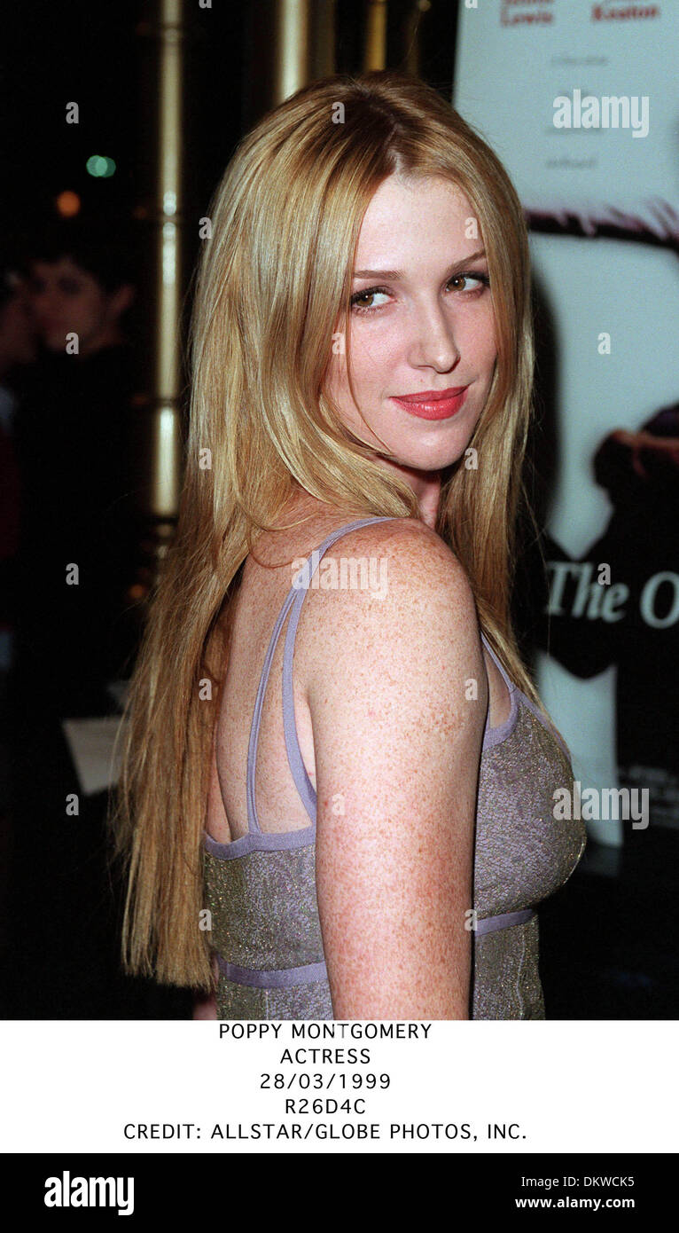 POPPY MONTGOMERY.attrice.28/03/1999.R26D4C. Foto Stock