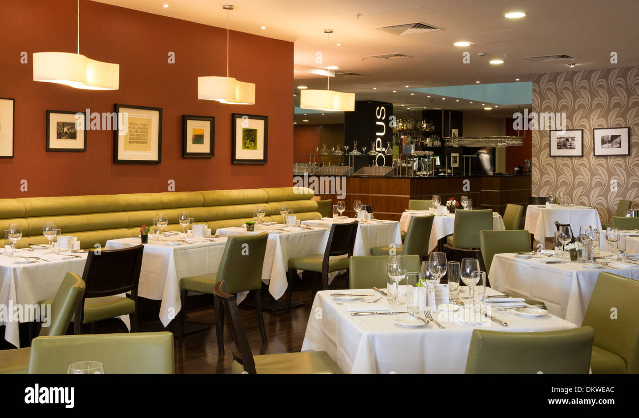 Ristorante Opus, Birmingham Foto Stock