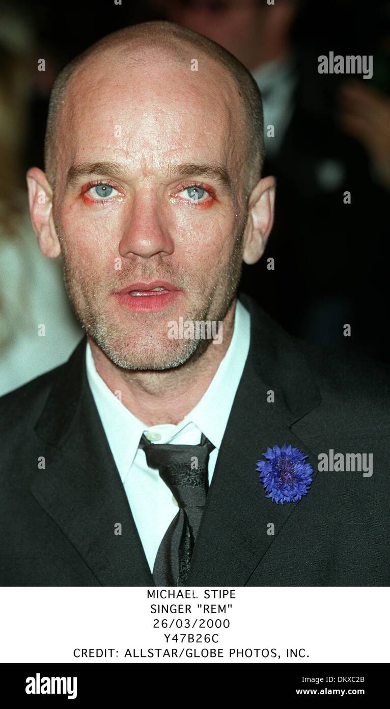 Mar 26, 2000 - Michael Stipe.cantante "M".26/03/2000.Y47B26C.CREDITO:(Immagine di credito: © Globo foto/ZUMAPRESS.com) Foto Stock