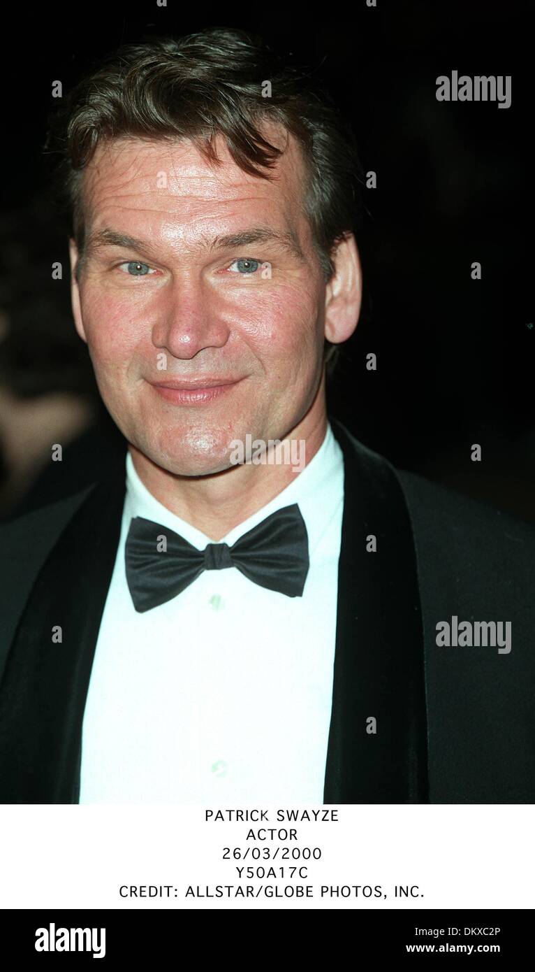 Mar 26, 2000 - Patrick Swayze.attore.26/03/2000.Y50A17C.CREDITO:(Immagine di credito: © Globo foto/ZUMAPRESS.com) Foto Stock