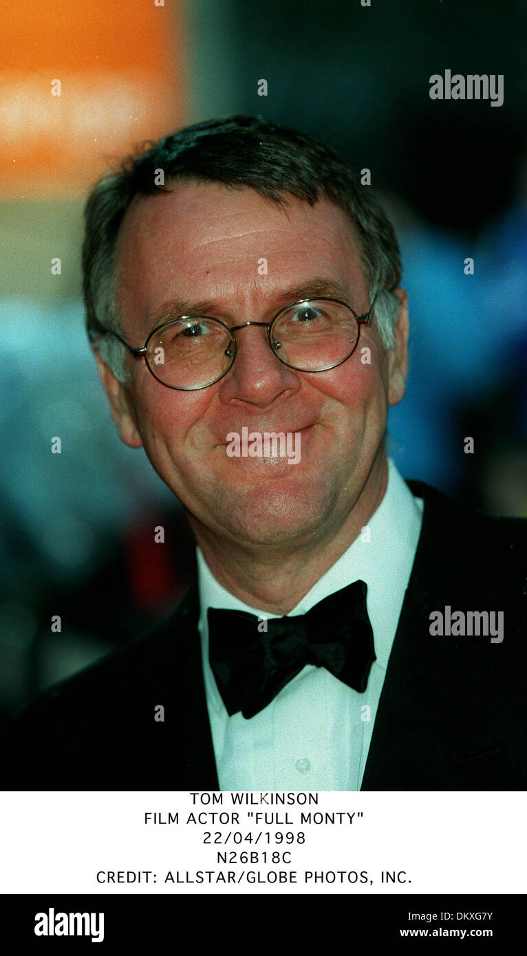 TOM WILKINSON.attore di cinema ''Full Monty''.22/04/1998.N26B18C. Foto Stock