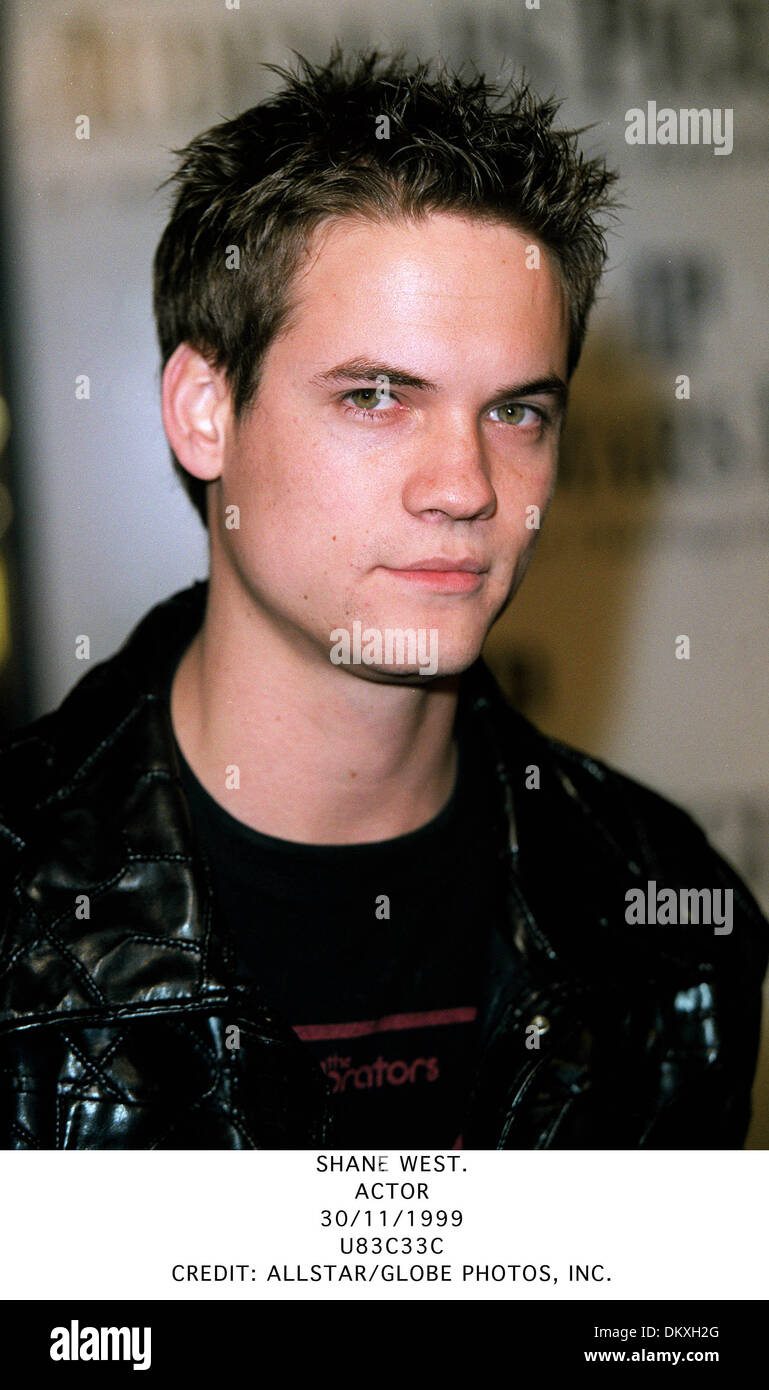 SHANE WEST.attore.30/11/1999.U83C33C. Foto Stock