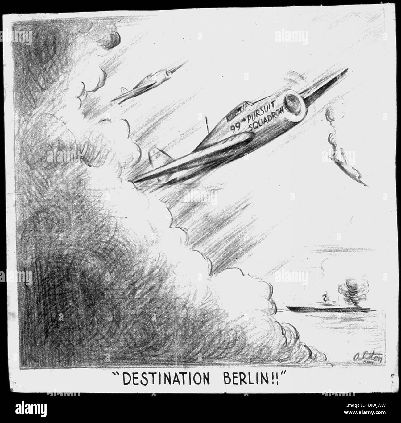 'DESTINATON BERLIN5E" 535608 Foto Stock