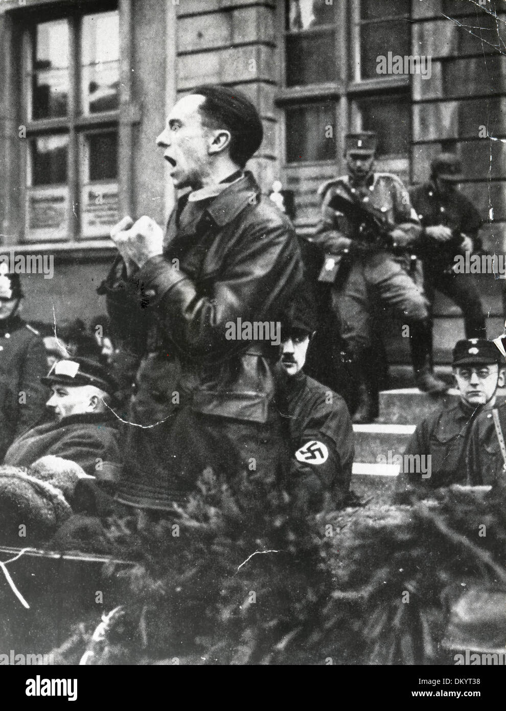 1 maggio 1933 - Berlino, Germania - Joseph Goebbels, comandante propagandista del regime nazista e dittatore della sua vita culturale per dodici anni. (Credito Immagine: © Keystone Pictures USA/ZUMAPRESS.com) Foto Stock